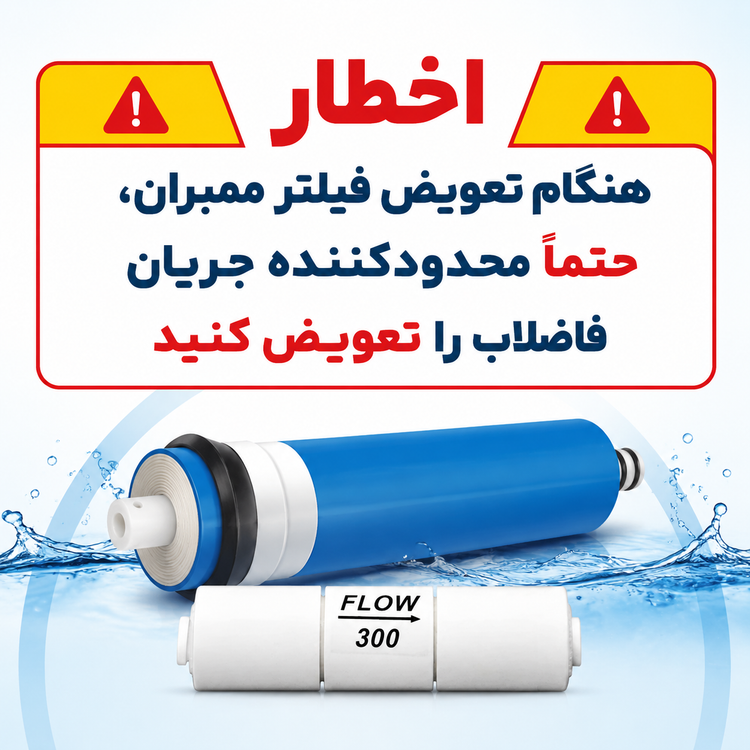 مجموعه فیلتر ۶ عددی اورجینال تصفیه آب با ممبران فیلمتک